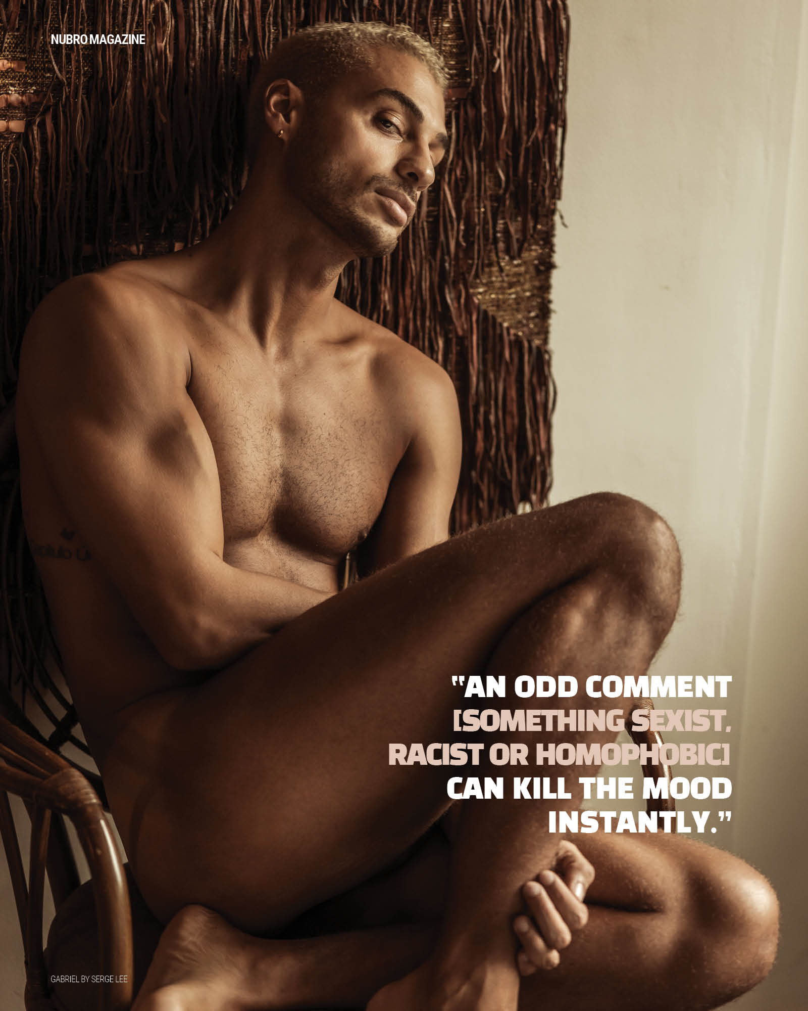 Gabriel by Serge Lee for NUBRO magazine