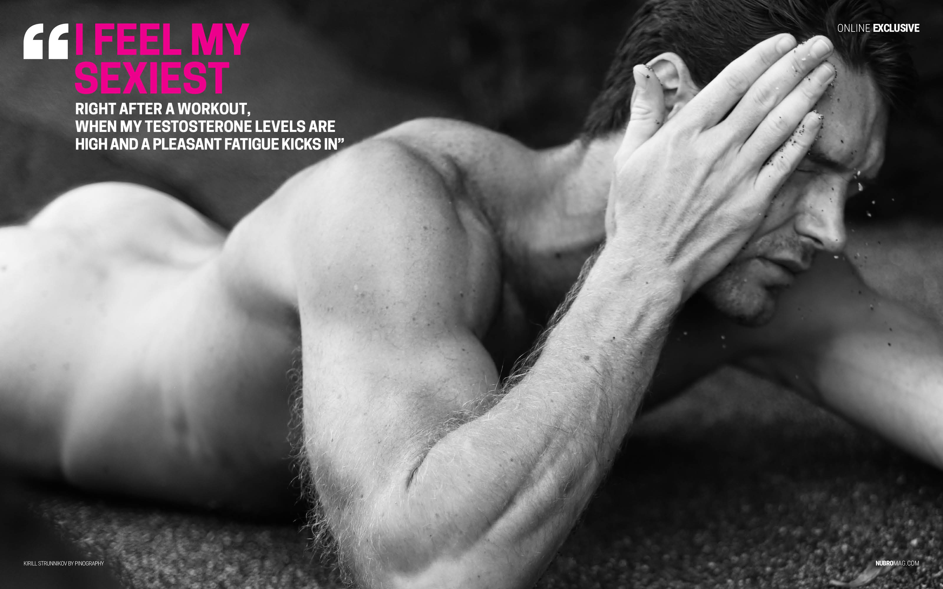 Kirill Strunnikov by Pinography for NUBRO magazine